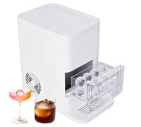 130W Clear Ice Ball Maker,2 balls/hour, Ice Storage Capacity 8-10 Pcs,Available in 3 diameters,Ideal for cocktails, whiskey, and bourbon
