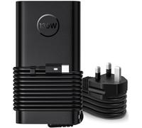 130W Dell USB C Laptop Charger, CE Listed 130W USB C Charger for Dell XPS 15 16 17, Precision, Latitude, Inspiron, Vostro, P/N: T4V18 0K00F5 K00F5 M0H25 M0H25 7MP1P 450-AHOM DA130PM170 HA130PM170