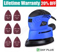 130W ELECTRIC ORBITAL DETAIL SANDER ROTARY PALM HAND DELTA DISC POWER TOOL