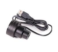 130W Pixel 1.25Inch USB Camera Lens 1.25" Electronic Eyepiece 13MP USB Microscope Imager For Science Education