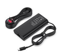 130W USB C Laptop Charger Compatible With Dell XPS 15 17 9500 9575 9700 9720 9520 9710 9510 Precision 5570 5560 5530 5550 3560 3550 Latitude 7410 7310 7210 9410 9510 5520, Type-C Power Adapter
