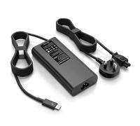 130W USB C Laptop Charger Compatible with Dell XPS 15 9500 17 9700 Precision 5550 5750 3560 3550 3551 Latitude 7210 7310 7410 DA130PM170 Laptop Power Adapter