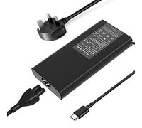 130W USB Type C Laptop Charger for Dell XPS 15 2in1 9575 Precision 5530 2in1 5550 5750 3560 3550 3551 Latitude 7410 7310 7210 9410 9510 9575 5420 5520 5510 Laptop Power Cord