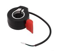 130X Scooter Thumb Throttle Replacement Part with 14cm Cable Length and Plastic Construction for Acceleration System Integration (Red)