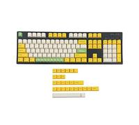 131 Cherry Profile Keycaps Dye Sub Lime Thick PBT Keycap Set for 104 TKL GK61 96 75 GMMK MX Keyboard