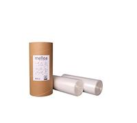 1312 ft nappy bin cartridge refill liner compatible with Tommee Tippee Sangenic Tec Simplee Twist and Click Spross Ubbi Magic Littycat and many other cartridges (White, 400m + Paper Tube)