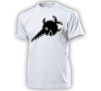 #13127 U-Boot 96 Swordfish Sawfish Laughing Fish Logo T-Shirt - White - XXX-Large