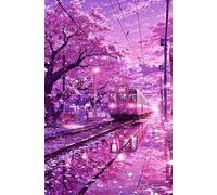 1314 Piece Jigsaw Puzzle for Adults Anime Train - Fun Challenges & Brainteasing Adult Jigsaws - Puzzle Games 1314 Piece