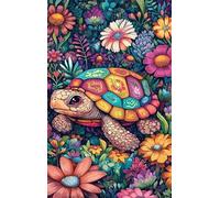1314 Piece Jigsaw Puzzle for Adults Flower Turtle - Fun Challenges & Brainteasing Adult Jigsaws - Puzzle Games 1314 Piece