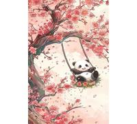 1314 Piece Jigsaw Puzzle for Adults Panda Pink Flower - Fun Challenges & Brainteasing Adult Jigsaws - Puzzle Games 1314 Piece