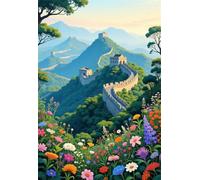 1314 Piece Jigsaw Puzzles for Adults Botanical Architecture, Puzzles 1314 Pieces for Adults, 30x20 inch Difficult Jigsaw Puzzles with Letters on Back, Fun puzzle for Family Activity