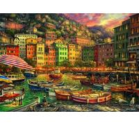 1314 Piece Jigsaw Puzzles for Adults, Puzzle Educational Games, Challenging Puzzle, Puzzles 1314 Pieces Seaside Landscape