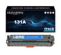131A Toner Cartridge for HP M251n M251nw M276n M276nw Printer | High Yield CF210A CF211A CF212A CF213A Toner Cartridges Replacement,Cyan-1 Pack