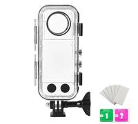 131FT/40M Waterproof Case Only for Insta360 X3, Underwater Diving Protective Housing Shell for Insta360 X3 Action Camera with Bracket Accessories