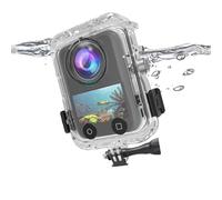 131FT Invisible Dive Case for DJI OSMO 360, Accessories for Waterproof Case with 360° No-Blind Spot Optical Lens,Protective Underwater Dive Housing Shell with Bracket Accessories