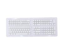 132 Keys Korean Keycaps OEM Height Keycap Replacement for Mechanical Keyboard, Matte Finish ABS Keycaps Set with Korean Script for 61 64 68 75 87 104 108 Key Layouts (White)