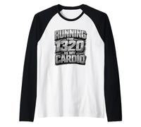 1320 Drag Racing 1/4 Quarter Mile Dragstrip Grudge Racer Raglan Baseball Tee