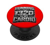 1320 Drag Racing Dragstrip 1/4 Quarter Mile Grudge Racer PopSockets Adhesive PopGrip