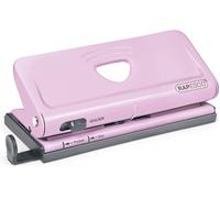 1322 Adjustable 6-Hole Organiser/Diary Punch, 10 Sheet Capacity, Candy Pink