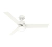 Ceiling Fan Greenville White with Lights & Remote
