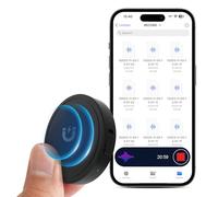 132G Voice Recorder (9800 Hours) - Elasound Voice Recorder with Triple Intelligent AI Noise Cancellation, Portable Audio Recorder for Work, Conference, Meeting 【100H in