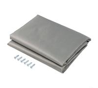 132x228cm for Outdoor Playground Dust Canopy Strong Design for Year Round Use in Various Weather Conditions (190T Gray)