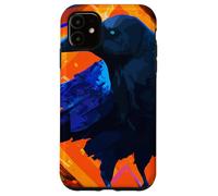 1337/001 Ravencoin Ai Art NFT Tokenized on RVN - Raven Art Case for iPhone 11