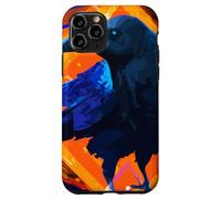 1337/001 Ravencoin Ai Art NFT Tokenized on RVN - Raven Art Case for iPhone 11 Pro