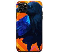 1337/001 Ravencoin Ai Art NFT Tokenized on RVN - Raven Art Case for iPhone 11 Pro Max