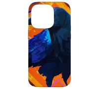1337/001 Ravencoin Ai Art NFT Tokenized on RVN - Raven Art Case for iPhone 14 Pro