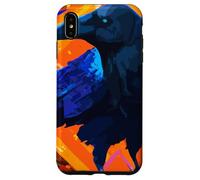 1337/001 Ravencoin Ai Art NFT Tokenized on RVN - Raven Art Case for iPhone XS Max