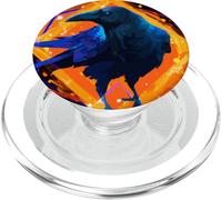 1337/001 Ravencoin Ai Art NFT Tokenized on RVN - Raven Art PopSockets PopGrip for MagSafe