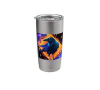 1337/001 Ravencoin Ai Art NFT Tokenized on RVN - Raven Art Stainless Steel Insulated Tumbler