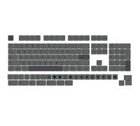 133KEY Grey Mist Theme Key Cap XDA Height For PBTS DYE SUBLIMATION KEYCAP Custom Machine Keyboard Set