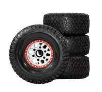 133x60mm Tire With Hex Spare For Arrma For Mojave For Yikong Df7 1/7-8 | Modify High traction rubber SCT tires for RC Car Upgrades and Parts improve grip and wear on trails Parts