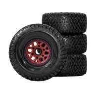 133x60mm Tire With Hex Spare For Arrma For Mojave For Yikong Df7 1/7-8 | Modify High traction rubber SCT tires for RC Car Upgrades and Parts improve grip and wear on trails Parts