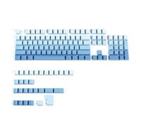 134 Pcs Key Cap Heat Sublimation Keycap Set Dye Primer Color OEM Height Mechanical Keyboard for Gamer Typist