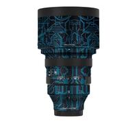 135 1.4 Camera Lens Sticker for Sigma 135mm F1.4 DG fit for Sony Mount Coat Wraps Film Protector Vinyl Decal Skin(Circuit Blue)