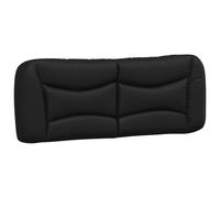 vidaXL Headboard Cushion Black 135 Cm Faux Leather, Black
