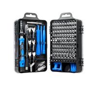135 in 1 S2 Precision Screwdriver Set Electronics Magnetic Repair Tool Kit Micro for Computer PC Laptop Phone Mac Efficiency Precision(135 in 1 Blue)
