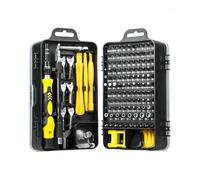 135 in 1 S2 Precision Screwdriver Set Electronics Magnetic Repair Tool Kit Micro for Computer PC Laptop Phone Mac Efficiency Precision(135 in 1 Yellow)