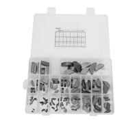 135 Pcs Woodruff Key Assortment Kit, Flywheel Pulley Crank Way Key Set, 21 Types of Woodruff Keys for Various Applications, Includes 2x7x2.6 to 10x32x13 Keys with Durable Material,