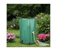 1350L Foldable Rain Barrel - Portable PVC Water Storage Tank for Efficient Rainwater Harvesting Collapsible Green Water Container for Garden & Outdoor Use
