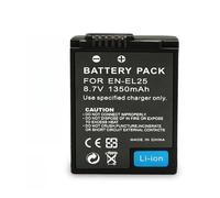 1350mAh EN-EL25 Battery Replacement，Compatible For Nikon，For Z50 Zfc Z30 Z50 II Z50ii Digital Camera Li-ion Battery(2pcs)