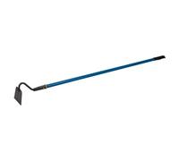 1350mm Pressed Steel Draw Hoe - Soil/Earth Gardening Sowing Cultivating Turning & Weeding Tool - Long Handle Lightweight & Strong | Comfortable Grip | 150mm Wide Edge