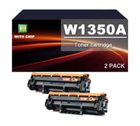 135A W1350A Toner Cartridge Compatible For HP MFP M234dw MFP M234sdw | 135X W1350X Toner Cartridges Replacement For HP M209d Pro M209 M209dw, 2600 pages(2 PACK)