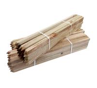 (135cm, 100) Elixir Gardens Wooden Tree Stakes & Fence Posts | Plant & Shrub Support | Pressure Treated Square Sawn Timber