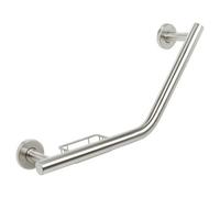 135Degree Chrome Angled Shower Bath Grab