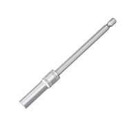 135mm Long Reach Deepen Hole Socket Wrench 4-14mm Screwdriver Hexagonal Bit with 1 / 4Inch Drive for Stability Hexagonal
