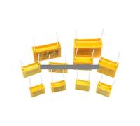 135pcs Polypropylene Film X2 Capacitor Assorted Kit 275VAC 14Values 102K - 105K 1NF - 1UF Sample Set MQXFCZUX